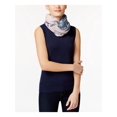 thumbnail image 1 of INC Womens Light Blue Patchwork Loop Infinity Scarf, 1 of 1
