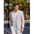 thumbnail image 2 of COOFANDY Mens Casual Blazer Suit Jacket Slim Fit Fashion Lightweight Sport Coats, 2 of 5