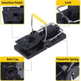 thumbnail image 2 of BEMS-1 Uds. Trampa para ratones, paquete de 6 trampas a presión reutilizables resistentes que, 2 of 5