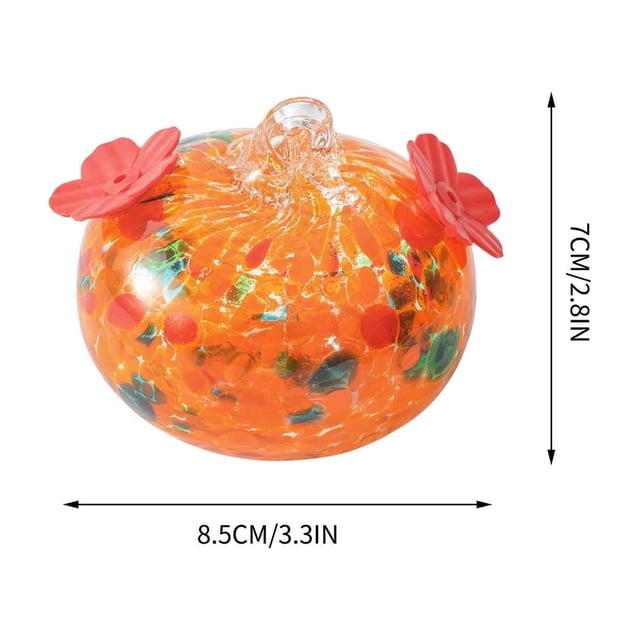 Outdoor Hanging Decorations Feeding Device Outdoor Hanging Decoration Glass Painting Style Port Proof Feeding Device Courtyard Decoration Glass for Painting