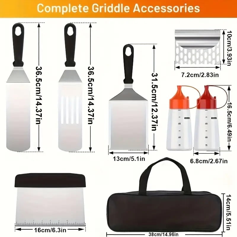 Mibote 8-Piece Griddle Accessories Kit photo 2