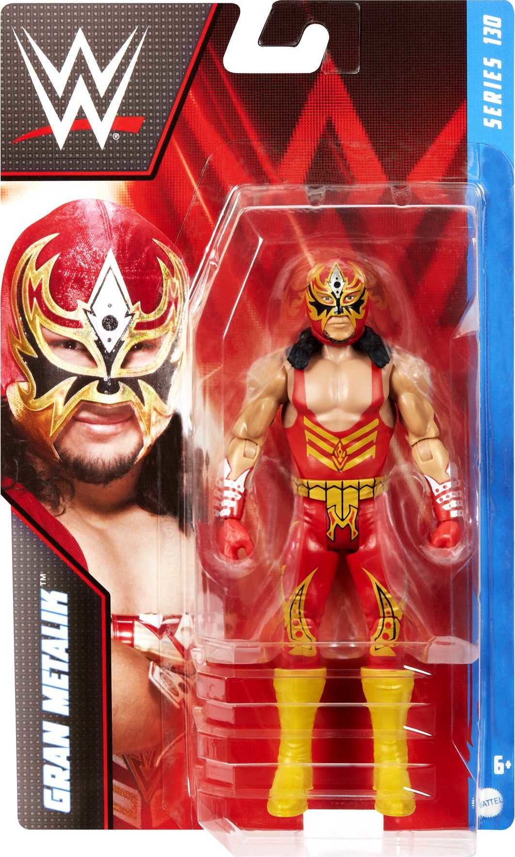 WWE Gran Metalik Action Figure, 6-inch Collectible for Ages 6 Years Old & Up