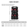 thumbnail image 4 of Naloa Card Suits Basketball Jersey Reversible Men's Mesh Athletic Sports Shirts Training Practice S-4XL3X-Large, 4 of 6