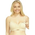 thumbnail image 4 of Women's La Leche League 4502 Heavenly Wireless Padded Nursing Bra with Lace (Beige 42DDD), 4 of 4