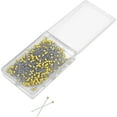 thumbnail image 5 of (3 pack) Hello Hobby Yellow Steel Quilting Pins, Size 28, 400 Count, 5 of 8
