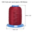 thumbnail image 4 of Uxcell Polyester Thread Extra-strong Red, 4 of 6