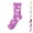 18# Purple Pink, variant on Warm & Cozy Valentines Gifts for Women, Fluffy Fuzzy Plush Sleeping Slipper Socks - Soft Warm Fabric Purple Pink One Size