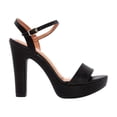thumbnail image 1 of Zapatilla Vizzano 6292200 tacón Alto plataforma Piel negro 23.5, 1 of 5