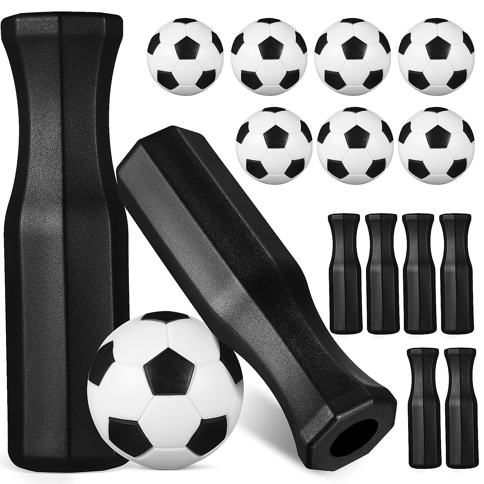 1 Set Foosball Handle Grips Table Soccer Foosballs Replacements Table