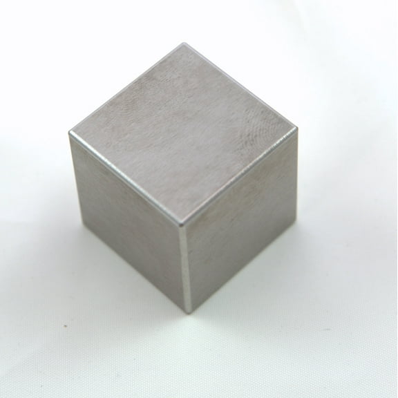 Midwest Tungsten Service Tungsten Cube High Density Unisex, 1" x 1" x 1", Metallic