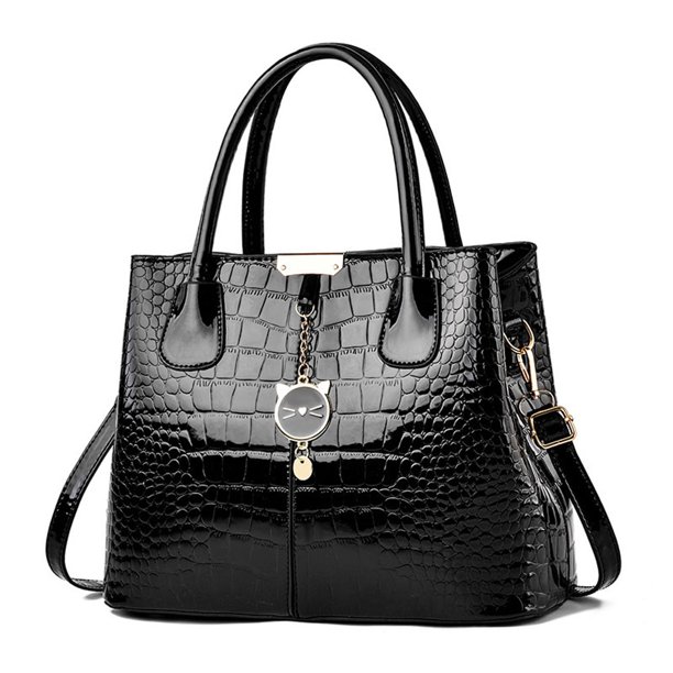 Bolsos de gran capacidad, bolsos adecuados para el viaje diario de las mujeres Bolso de hombro de cuero artificial