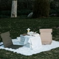 thumbnail image 4 of Backchair With Padded Back Cushion, Stadium Chairs With Back And Straps, 4 of 5