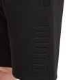 thumbnail image 4 of PUMA Men's Embossed Logo Fleece Short (as1, Alpha, m, Regular, Regular, Black, Medium), 4 of 5
