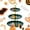 A-1, variant on Snmubt 3 Tier Candy Wedding Stand, Tiered Serving Cake Stand, Round Fruit Dessert Stand, Weddings Parties Pastry Serving Tray, Three-layer Fruit Tray (Army Green)