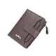 thumbnail image 5 of Sonducket Baellerry Hombre Monedero Moda Cartera de cuero Titular de la tarjeta de crédito Monedas en efectivo Monederos Padre Regalos Año Color café 2piezas, 5 of 6
