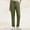 Army Green plus size straight leg trousers a1, variant on Cagogo Women Plus Size Straight Leg High Waisted Trousers with Pockets Casual Basic Regular Fit Ankle Pants Lounge Work Office Party Wear, Gray XL