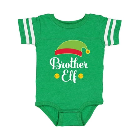 

Inktastic Christmas Brother Elf Holiday Gift Baby Boy Bodysuit