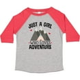 thumbnail image 3 of Inktastic Just a Girl Who Loves Adventure Girls Toddler T-Shirt, 3 of 5
