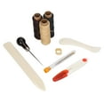 thumbnail image 3 of Leather Sewing Kit Leather Goods Wax Thread Tail Tip  Hand Sewing DIY Leather Set For DIY Sewing Craft, 3 of 8