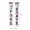 B, variant on Moocorvic 4th of July Decorations Patriotic Decorations Sign Banners Red White And Blue Decorations Bunting Banner for Independence Memorial Veterans Day Outdoor Indoor Yard