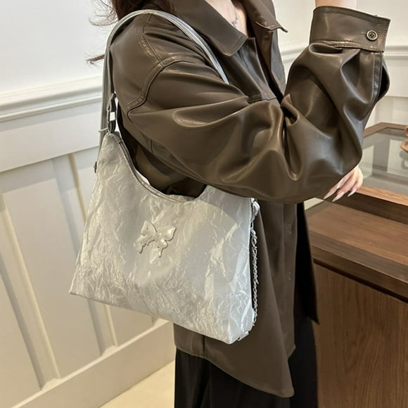 Bolso grande para mujer con correa ajustable - Bolso espacioso para viajes y diario para teléfono, cartera y artículos esenciales