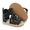 thumbnail image 5 of 2PCS Baby Girls Princess Shoes with Hair Band, Infant Non-Slip Soft Sole Cute Shoes, 5 of 7