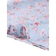 thumbnail image 5 of Blusas de mujer con volantes de manga corta floral con cuello simulado y volantes Cielo Azul M, 5 of 5