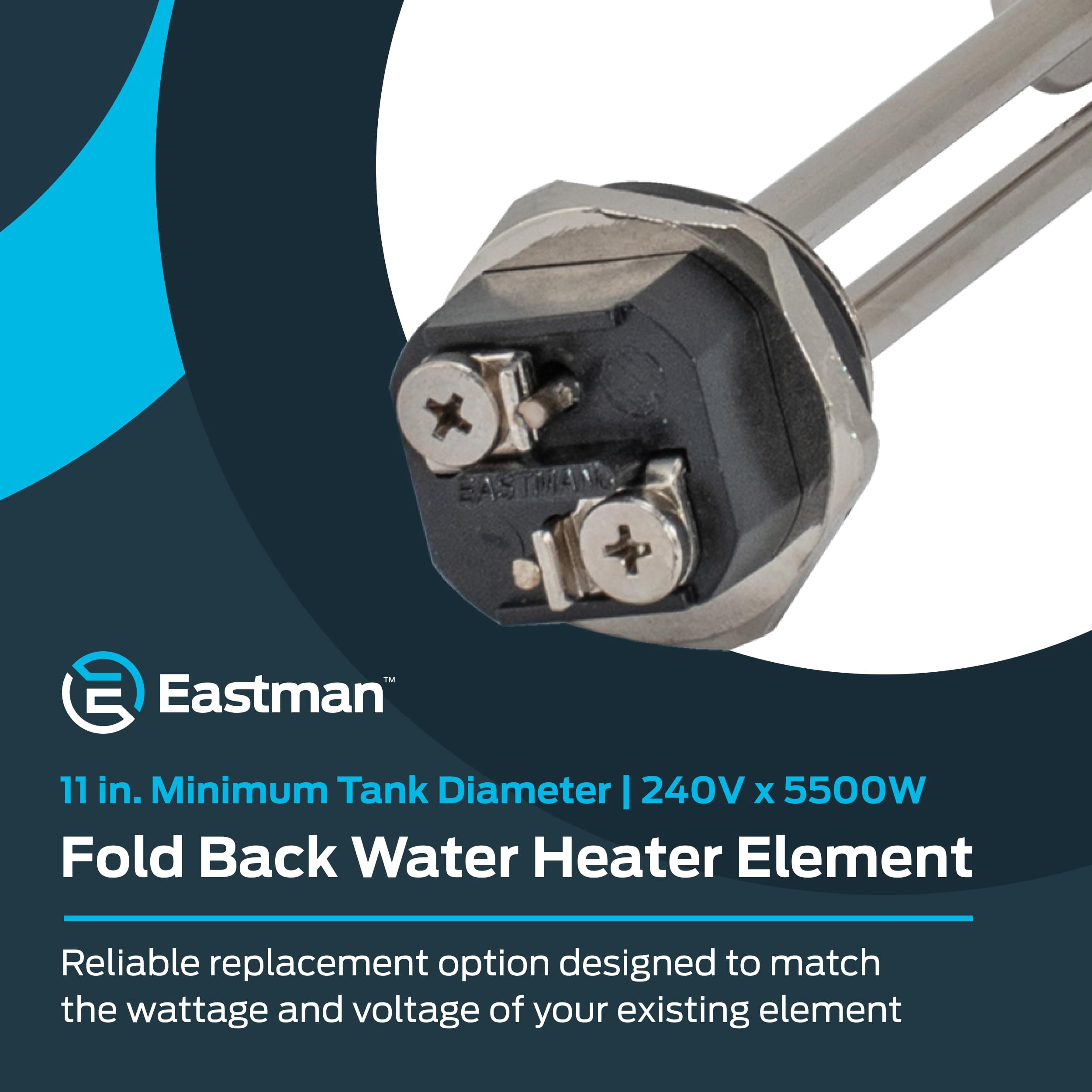 Choice Zoro 60069 11 in. 240V 5500W 50-60 Hz Water Heater Element