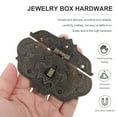 thumbnail image 4 of Shisuyan Multi Color Zinc Alloy Drawer Lock Buckle 4Pcs 3.38X2.52X0.47In, 4 of 9
