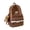Coffee, variant on NCY Women’s Cute Corduroy Lace Backpack, Aesthetic Casual Daypack Large Capacity, Lightweight Bookpack for Commute Campus