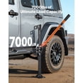 thumbnail image 2 of VEVOR Farm Jack, 36" Utility High Lift Farm Jack, 3.18 Ton (7,000 lbs) Capacity Ratcheting Off Road Utility Jacks, Heavy-Duty Lift Jacks with 5.12"-30.3" Lifting Range for Tractor, Truck, SUV, 2 of 9