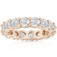 thumbnail image 1 of 5ct Diamond Eternity Ring 14K Rose Gold, 1 of 3