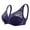Purple, variant on Qetyuw Women's Lace Bras Plus Size Embroidered Sheer Unpadded Underwires Unlined Demi Bras with Wire See Through Bras