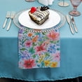 thumbnail image 4 of Heduofu Napkins Decorative Washable Table Cloth Napkin for Kitchen, Party, Wedding, Camping, Floral - Spring/Summer, 4 of 7