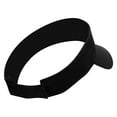 thumbnail image 4 of PLUR Embroidered Cotton Twill Sun Visor - Black OSFM, 4 of 5
