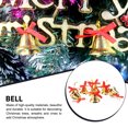 thumbnail image 4 of Toystoory Paquete de 9 campanas navideñas para fiestas, vacaciones, árbol de Navidad, chimenea, pared, ventana, colgante, hogar, oficina, Kits de decoración para fiestas, 4 of 6