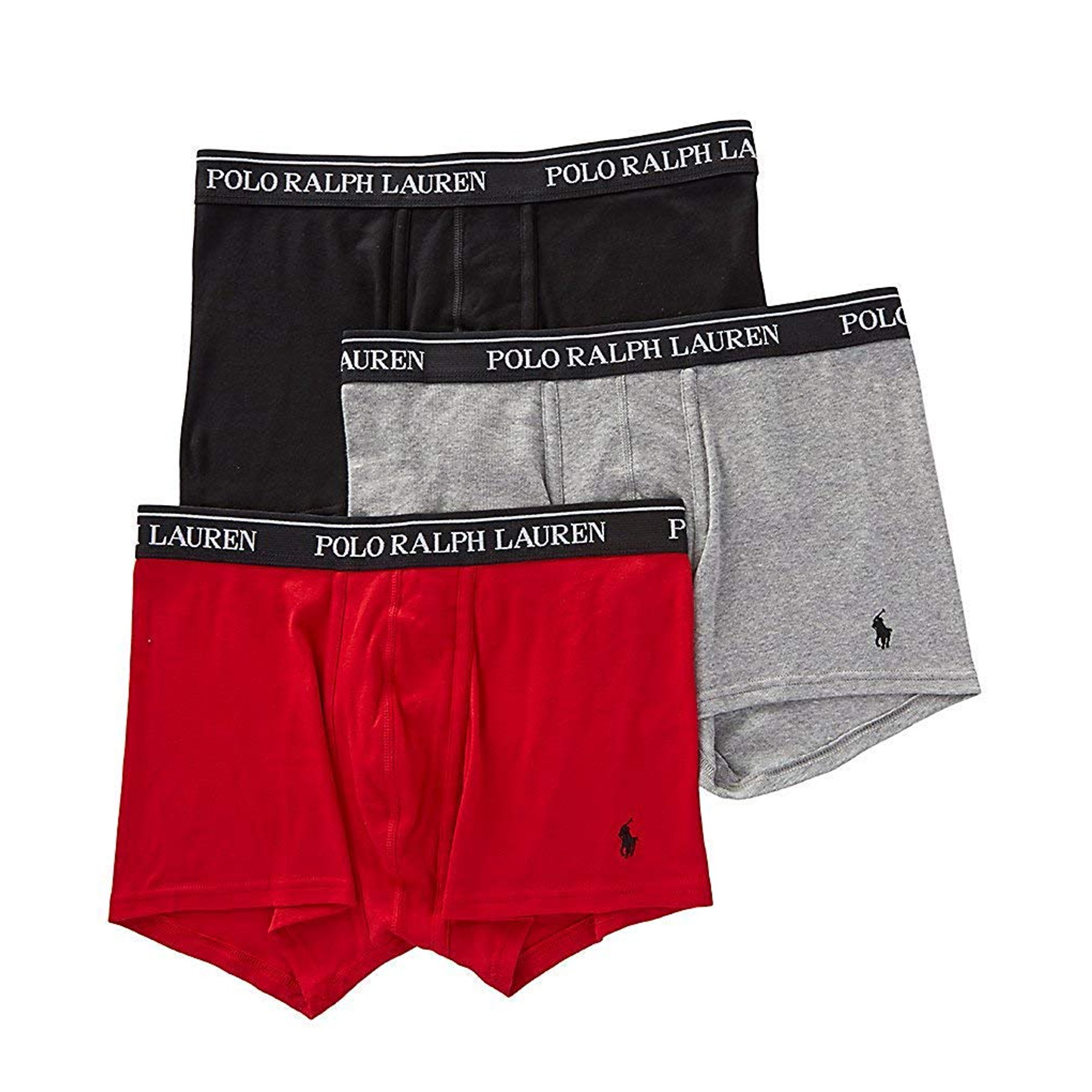 Polo Ralph Lauren Classic Fit 100% Cotton Trunks - 3 Pack (RCTRP3)