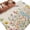 Pink Sky Blue Beige, variant on Wildflowers Entryway Rug 2'x3' Non Slip Front Door Mats, Farmhouse Country Dragonfly Butterfly Floral Entrance Rugs Indoor Outdoor Carpet, Washable Floor Mats Small Area Rug for Bedroom Kitchen