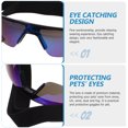 thumbnail image 4 of KAKOWELY Gafas de sol decorativas para perros pequeños, protección UV, gafas para mascotas, 4 of 5