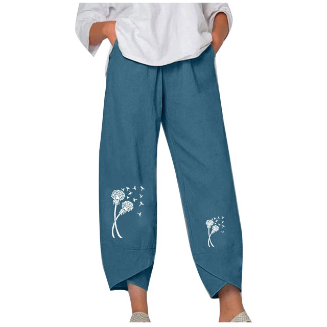 Cameland Pantalon pour Femmes Nouveau Design Style Décontracté de Sport Jupe-Pantalon à Jambe Grand