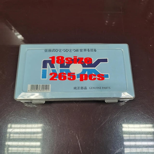 265pcs 18 sizes Universal Car Air Conditioning HNBR O Rings Repair Tools Auto Compressor Rubber Rings Sealant Car Accessories~7764