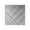 Brushed Aluminum, variant on FASÄDE Easy Installation Quilted Galvanized Steel Wall Panel (4' x 8' Panel)