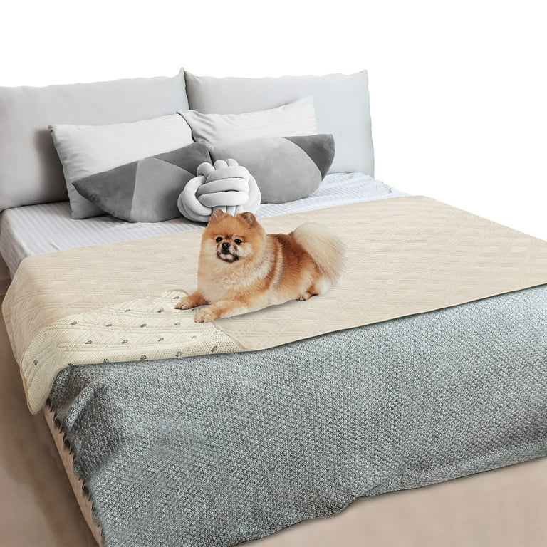 100% Waterproof Bedspread on The Bed King Size Bed Cover Quilted Mattress  Pad Washable Mattress Protector for Pet Dog Bed Linen