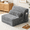 Corduroy Gray-Single Size, variant on Corduroy Gray Single Size Convertible Folding Sofa Bed Floor Couch