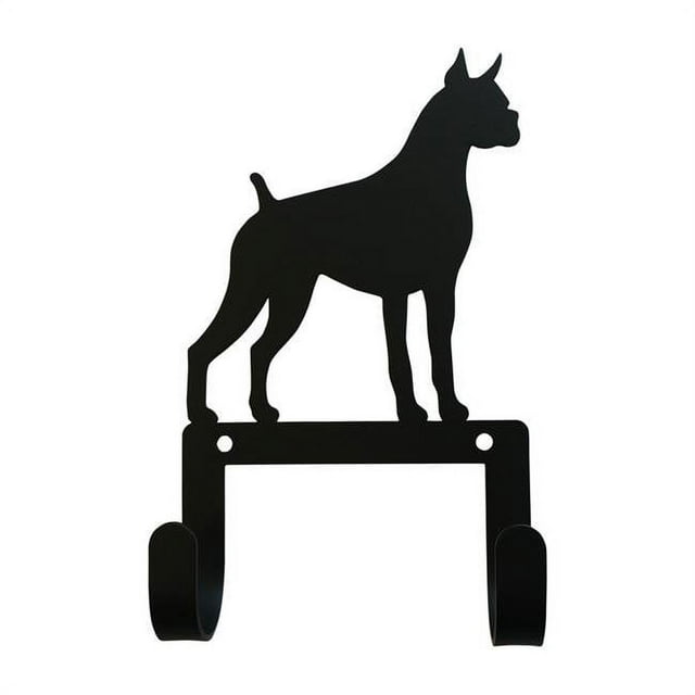 Village Wrought Iron WH-LC-244 Laisse de Boxer et Crochet Mural de Collier