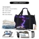 thumbnail image 5 of Disketp Purple And Blue Nebula Bolsa de Viaje Tipo Duffle, Bolso de Mano para Fin de Semana para Mujer, Bolsa de Gimnasio Ligera para Hombre, Esencial para Viajes, 5 of 7