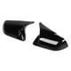 thumbnail image 5 of 2 tapas para espejo retrovisor de puerta, repuesto estilo bocina izquierda y derecha para Ford Mustang 2015-2022 Negro brillante, 5 of 14