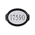thumbnail image 2 of Classic Address Plaque SAP-4180-SW Classic Address Plaque-Swedish Silver, 2 of 4