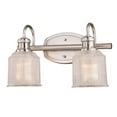 thumbnail image 1 of Vaxcel International W0280 Dayton 2 Light Vanity in Satin Nickel, 1 of 1