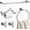 Polished Chrome, variant on 5 Piece Matte Black Bathroom Hardware Accessories Set, 24" Towel Bar Set Bathroom Towel Rack Set with Wall Mounted SUS304 Stainless Steel, Double Post Toilet Paper Holder, Towel Ring & Robe Hooks